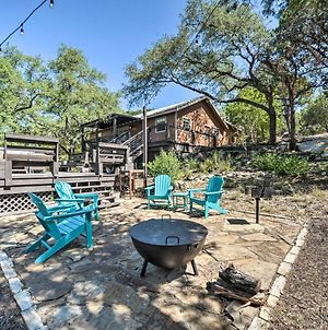 Canyon Lake Hideaway With Fire Pit And Hot Tub! Villa Exterior photo