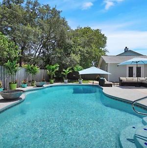 Tropical Beach Bungalow With Private Heated Pool Villa Jacksonville Beach Exterior photo