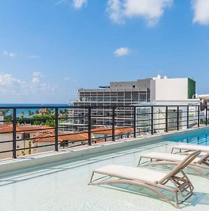 Beautiful Studio With Kitchen Aircon Gym Pool Ocean View From The Rooftop Apartment Playa del Carmen Exterior photo