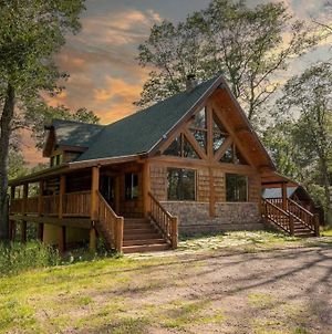 Northwoods Log Cabin - 3 Acre Retreat! Villa Webb Lake Exterior photo
