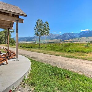 Dreamy Mountain-View Cabin Near Yellowstone! Villa Livingston Exterior photo