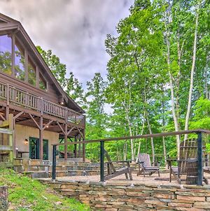 Ridgetop View Nebo Cabin Hot Tub, Fire Pit Exterior photo