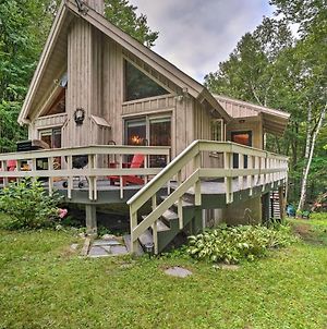 Woodsy Cabin With Fire Pit About 8 Mi To Mount Snow Villa Wardsboro Exterior photo