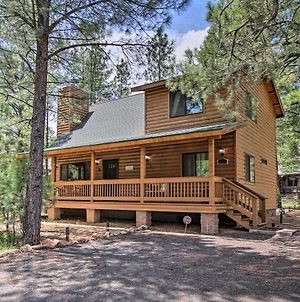 Charming Show Low Cabin With Fire Pit Near Hiking! Exterior photo