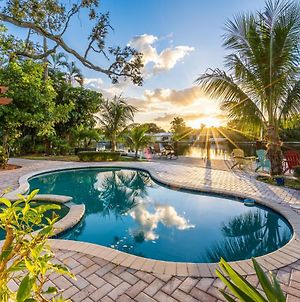 Waterfront Villa: Heated Pool, Dock, Kayaks Fort Lauderdale Exterior photo