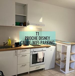 Superbe Appartement T1 Proche Disney Champs-Sur-Marne Exterior photo