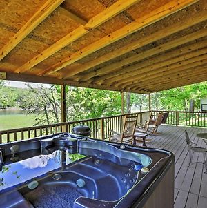 Private Riverfront Cabin With Ozark Mountain View! Villa Exterior photo