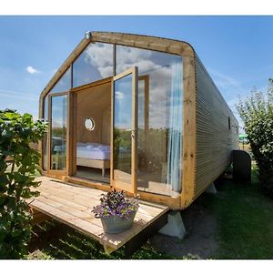 Tiny Wrap House 'Woodpecker' On The Edge Of Nature Reserve And Beach Villa Vrouwenpolder Exterior photo