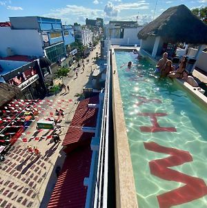 Why Not Rooftop Party Hostel Playa del Carmen Exterior photo
