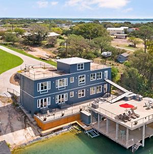 Waterfront House With Boat And Jet Ski Slips And Pet Friendly Villa Marble Falls Exterior photo