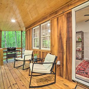 Mountainside Sylva Studio With Deck And Fire Pit! Apartment Exterior photo