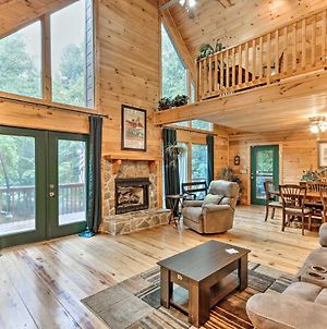 Ellijay Resort Cabin With Deck And Enclosed Porch Exterior photo