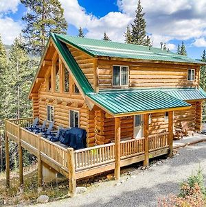 Spacious Creekside Log Cabin With Three Separate Living Spaces, Game Room - Godsend Lodge Alma Exterior photo