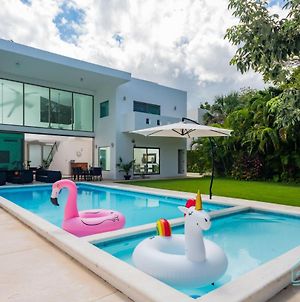 4Br Cozy & Modern Villa W/ Private Pool In Cancun Exterior photo