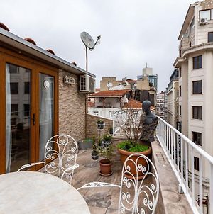 Superb Flat With City View And Terrace In Beyoglu Istanbul Exterior photo