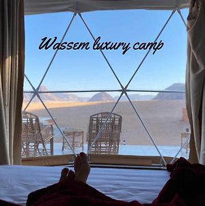 Waseem Luxury Camp Bed & Breakfast Wadi Rum Exterior photo