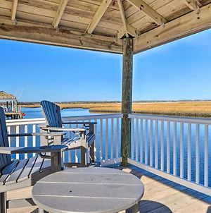 Stunning Surf City Home On Canal With Hot Tub! Exterior photo