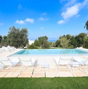 New Villa Filara With Sea View Pool Specchiolla Exterior photo