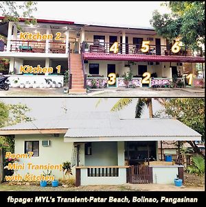 Myl'S Transient - Patar, Bolinao Apartment Exterior photo