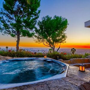 Spectacular Home With Breath Taking Views Of Los Angeles, Heated Or Cold Outdoor Jacuzzi & Waterfall Whittier Exterior photo