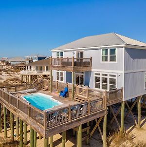 Island Time IV - Pet Friendly! Private Heated Gulf Facing Pool - Covered Porches And Sundecks - This Amazing Home Has It All! Home Dauphin Island Exterior photo