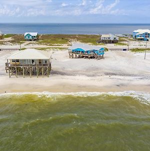 Knee Deep - Amazing Beach Cottage Locates On Sugar White Sands, Great Gulf And Bay Views, Home Dauphin Island Exterior photo