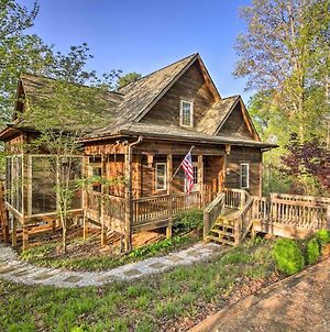 Waterfront Lake Hartwell Cabin With Dock-Near Clemson Fair Play Exterior photo
