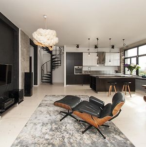 Riga Luxury Loft With Terrace Apartment Room photo