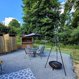 Cosy Glamping Yurt With Log Burner & Private Facilities On Our Smallholding, Friendly Animals To Meet, Perfect Tranquil Getaway Hotel Narberth Exterior photo