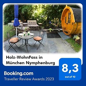 Holz-Wohnfass In Munchen-Nymphenburg Apartment Exterior photo