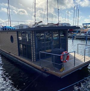 Hausboot Fjord Lyra Mit Biosauna In Barth Exterior photo
