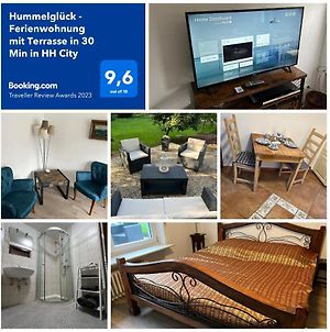 Hummelgluck - Ferienwohnung Mit Terrasse In 30 Min In Hh City Bendestorf Exterior photo