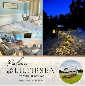 Lil'Tipsea On Topsail - Close To The Sound And Beach! Villa Topsail Beach Exterior photo