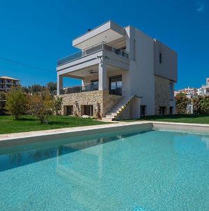Sea Wind Luxury Villa With Private Heated Pool Kassandra Halkidiki Nea Fokea Exterior photo