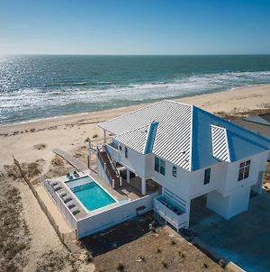 Beach-Front Home W/ Private Pool/Golf Cart/Hot Tub St. George Island Exterior photo