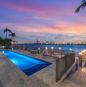 Mega Yacht Views Private Beach Heated Pool Harbor Inlet Area Harbourview Key Vlllas Villa Fort Lauderdale Exterior photo