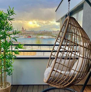 Riverfront Apartment With Balcony & Ac Vienna Exterior photo
