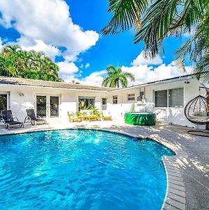 Charming Home With Pool, 1 Mile From The Beach Deerfield Beach Exterior photo