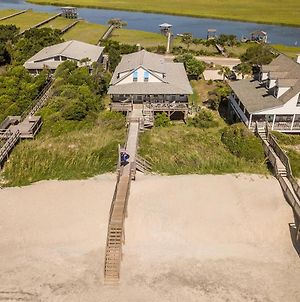 Beautiful, Rustic Style Oceanfront Cottage On Pawleys Island Exterior photo
