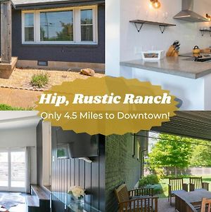 Hip Rustic Ranch Style Home In East Nashville Exterior photo