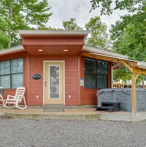 Cozy Bryant Vacation Rental Cabin With Hot Tub! Kimball Exterior photo