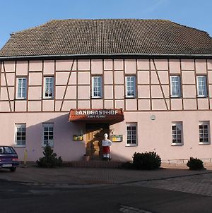Landgasthof Zum Ring Hotel Ringleben Exterior photo