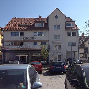 Stadtcafe Pension Grunstadt Exterior photo