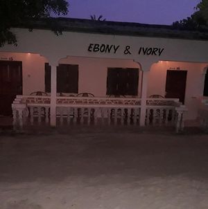 Ebony & Ivory Beach Bungalows Bed & Breakfast Nungwi Exterior photo
