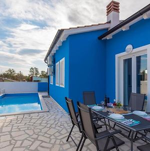 Blue Holiday House With Private Pool Villa Nova Vas  Exterior photo
