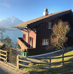 Chalet Egglen "Best Lake View" Sigriswil Exterior photo