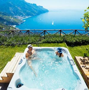 Sea View Villa In Ravello With Lemon Pergola, Gardens And Jacuzzi - Ideal For Elopements Exterior photo