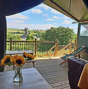 Brackenhill Glamping - Safari Tent With Hot Tub Hotel Ivybridge Exterior photo