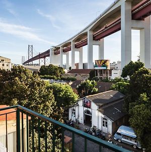 Romantic Gem With 2 Terraces In Alcantara Apartment Lisbon Exterior photo