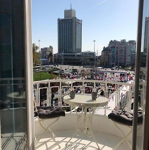 Great View Of Taksim Square, Luxury Furnished On Main Street Of Taksim, Partial Sea View Apartment Istanbul Exterior photo